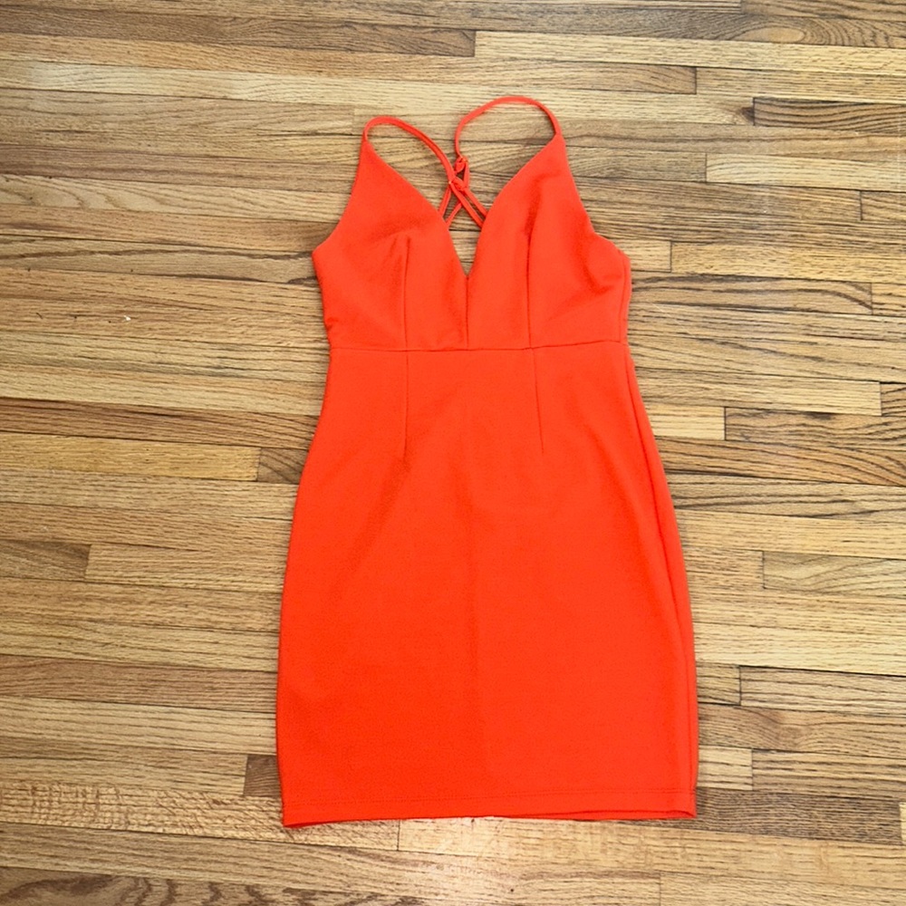 Orange Dress